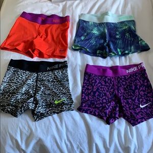 Set of 4 NIKE PROS!!!
